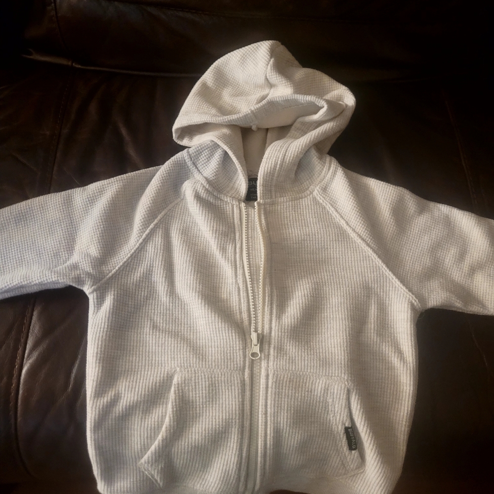 Buffalo David Bitton White Kids Hoodie